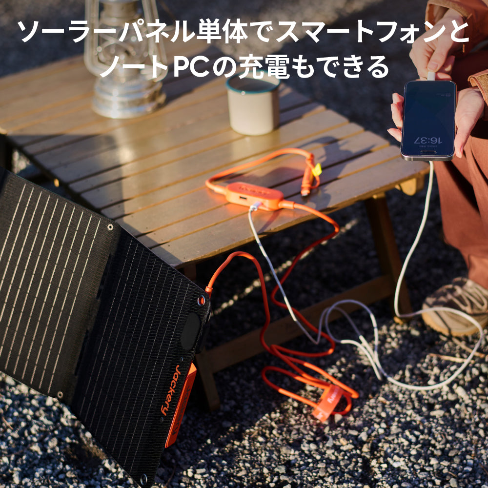 Jackery SolarSaga 40 Mini ソーラーパネル｜高変換効率・防水・防塵