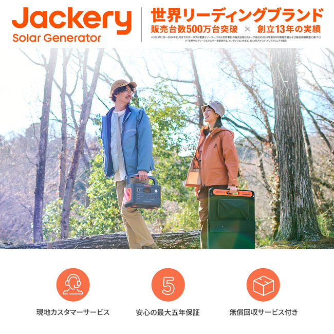 Jackery ポータブル電源 600 Plus