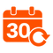 30日間の返品期間