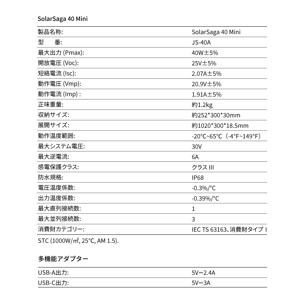 Jackery Solar Generator 240 New 40 Mini ポータブル電源 ソーラーパネル