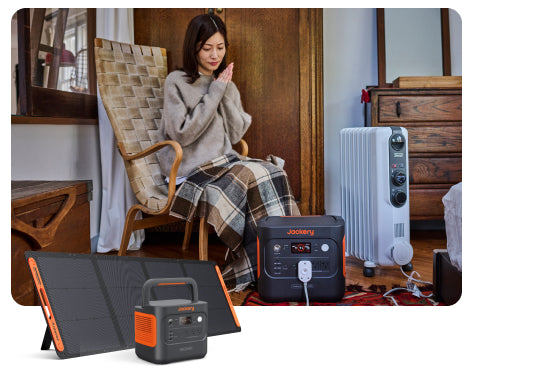りん酸鉄リチウムポータブル電源：Jackery　2000New