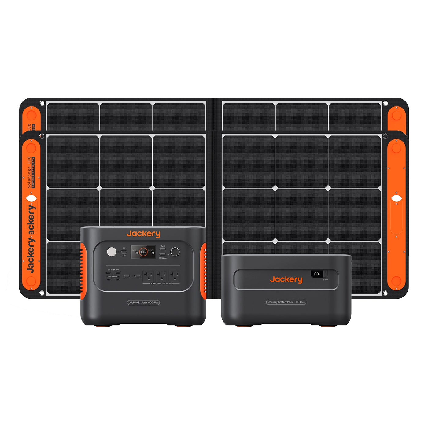 【予約販売・10月下旬頃発送予定】Jackery Solar Generator 1000 Plus ポータブル電源 ソーラーパネル セット
