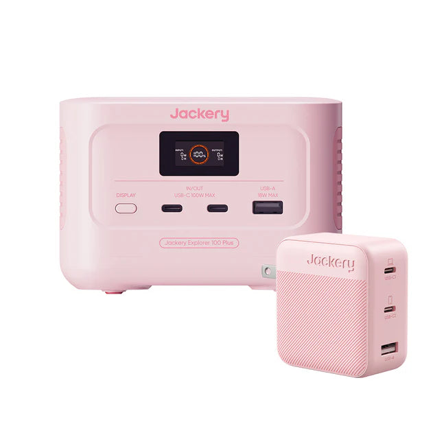 Jackery Explorer 100 Plus＋102W GaN 3ポート充電アダプター