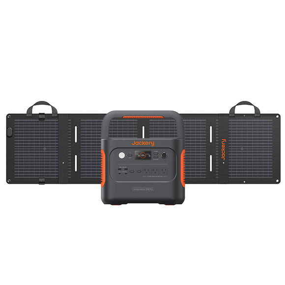 Jackery Solar Generator 1000 Plus 100 Mini ポータブル電源 ソーラーパネル セット