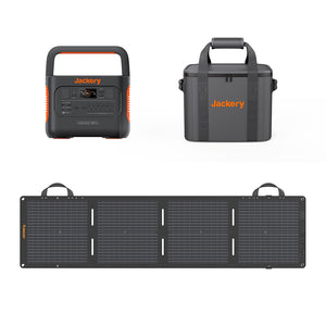 Jackery Solar Generator 1000 Pro 100W Mini ポータブル電源 ソーラーパネル セット