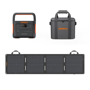 Jackery Solar Generator 1000 Pro 100W Mini ポータブル電源 ソーラーパネル セット