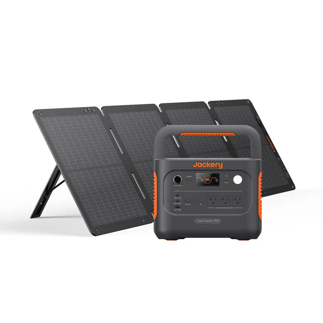 Jackery Solar Generator 1000 New 100W ポータブル電源 ソーラー Jackery Solar Generator 1000 New 100W ポータブル電源 ソーラー