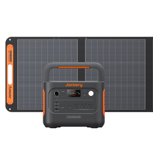 Jackery Solar Generator 1000 New 200W ポータブル電源ソーラーパネルセット 全体像