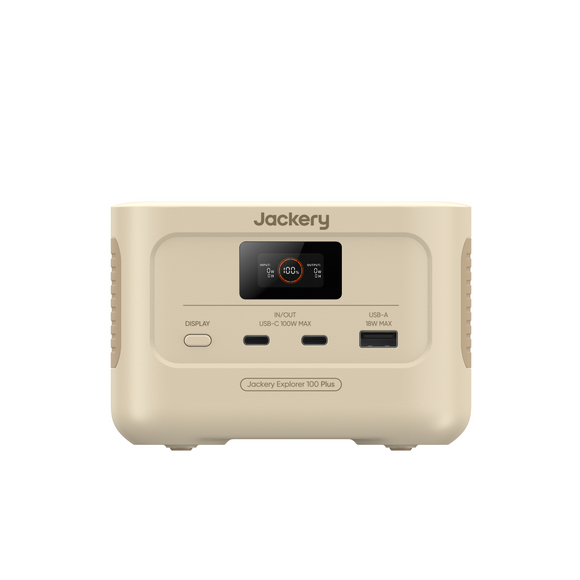 【整備済製品】Jackery ポータブル電源 100 Plus（サンドゴールド）