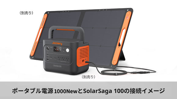 Jackery SolarSaga 5M延長ケーブル（グレー）