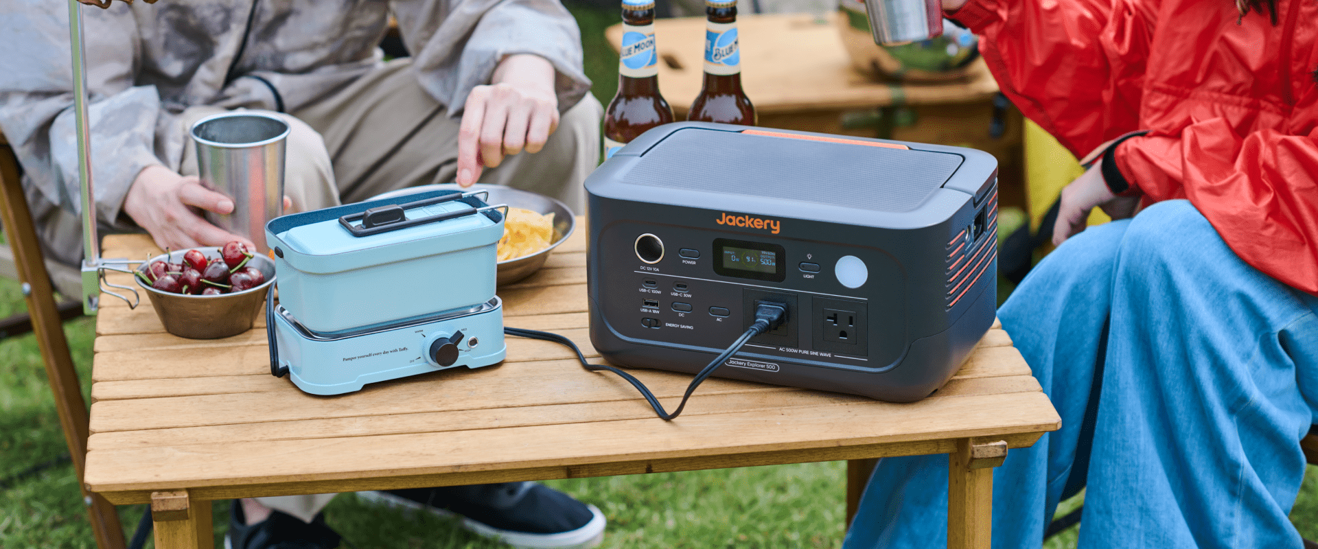 Jackery Solar Generator 500 New 100W ポータブル電源 ソーラーパネル Jackery Solar Generator 500 New 100W ポータブル電源 ソーラーパネル