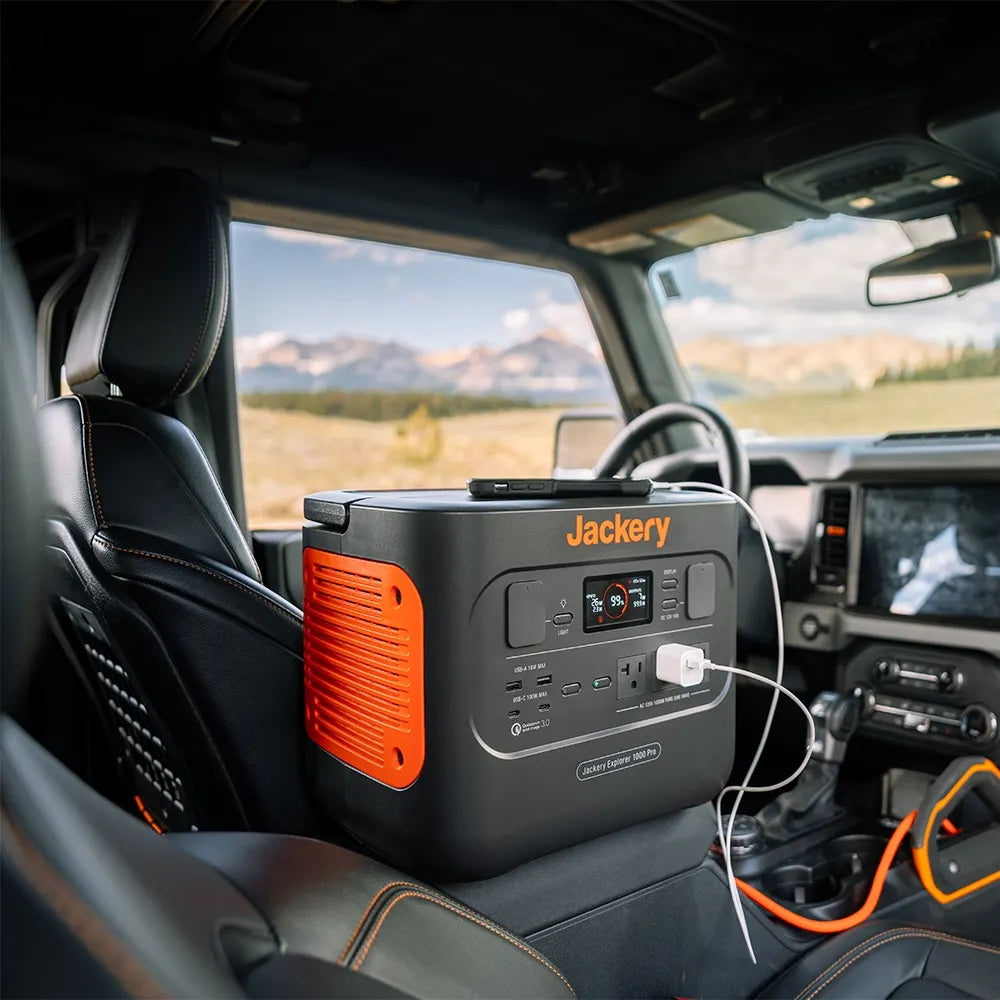 耐振動Jackery Solar Generator 1000 Pro 80W