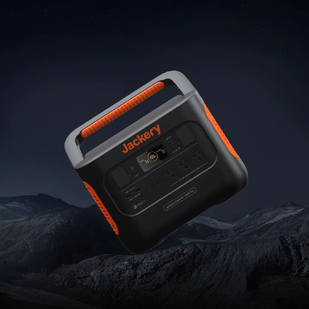 耐衝撃のJackery Solar Generator 1000 Pro 80W