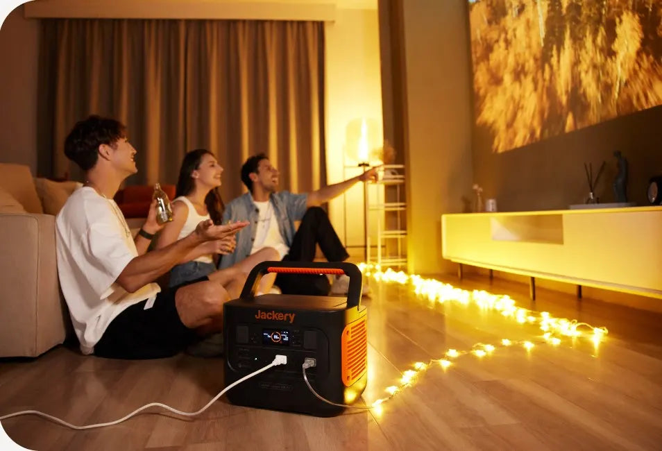 自然放電が少ないJackeryポータブル電源