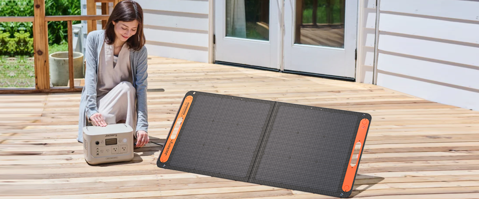 Jackery Solar Generator 600 Plus 100W 【サンドゴールド】 – Jackery