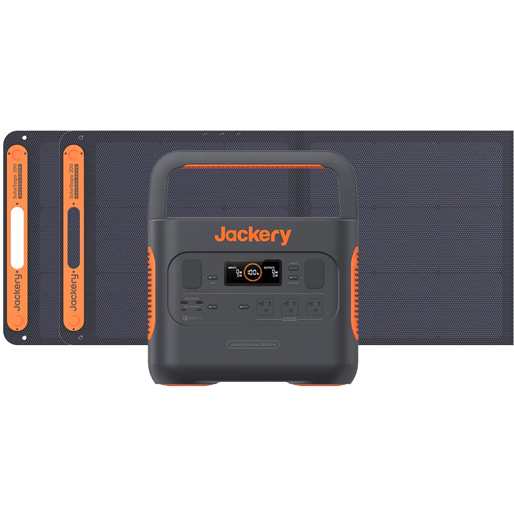 Jackery Solar Generator 2000 Pro｜ポータブル電源ソーラーパネル