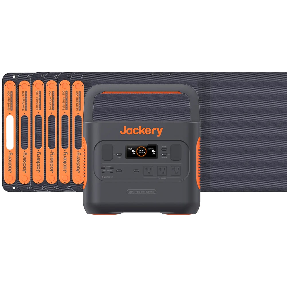 Jackery Solar Generator 2000 Pro｜ポータブル電源ソーラーパネル