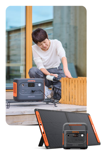 電動工具が使えるポータブル電源：ジャクリ1500New