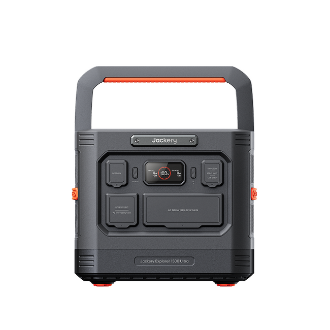 Jackery ポータブル電源 1500 Ultra|IP65レベルの防水・防塵対応 Jackery ポータブル電源 1500 Ultra|IP65レベルの防水・防塵対応