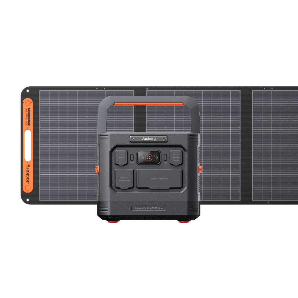 Jackery Solar Generator 1500 Ultra 200W ポータブル電源 ソーラーパネル