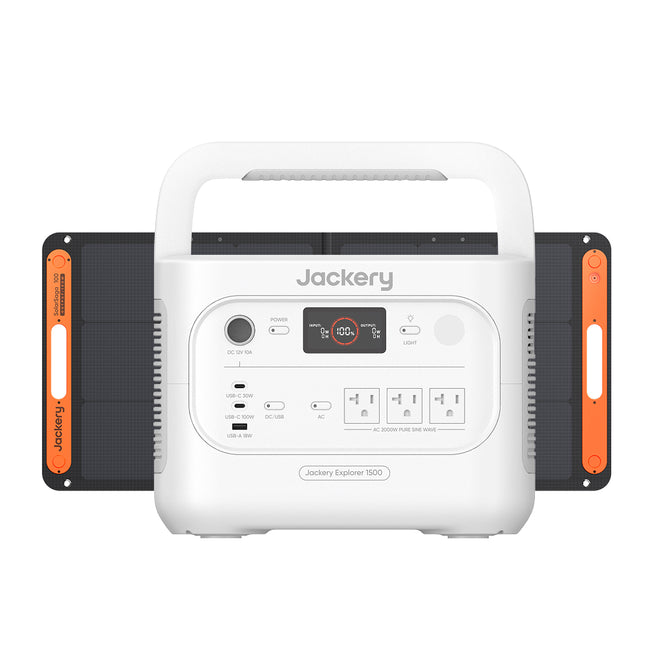 Jackery Solar Generator 1500 New ポータブル電源セット