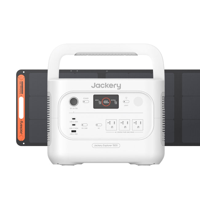 Jackery Solar Generator 1500 New ポータブル電源セット