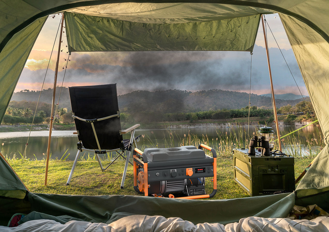 発電機キャンプ