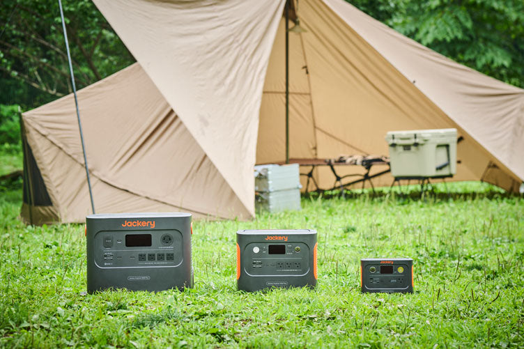 安全性に優れたJackeryリン酸鉄リチウムポータブル電源 登場！