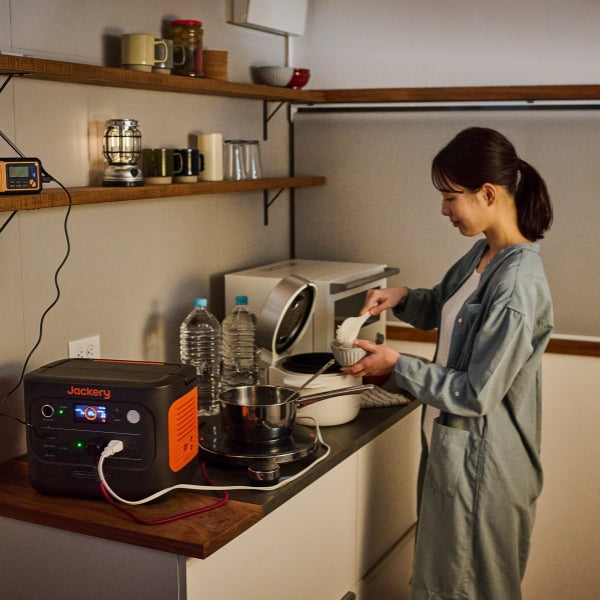 Jackeryポータブル電源日常使い