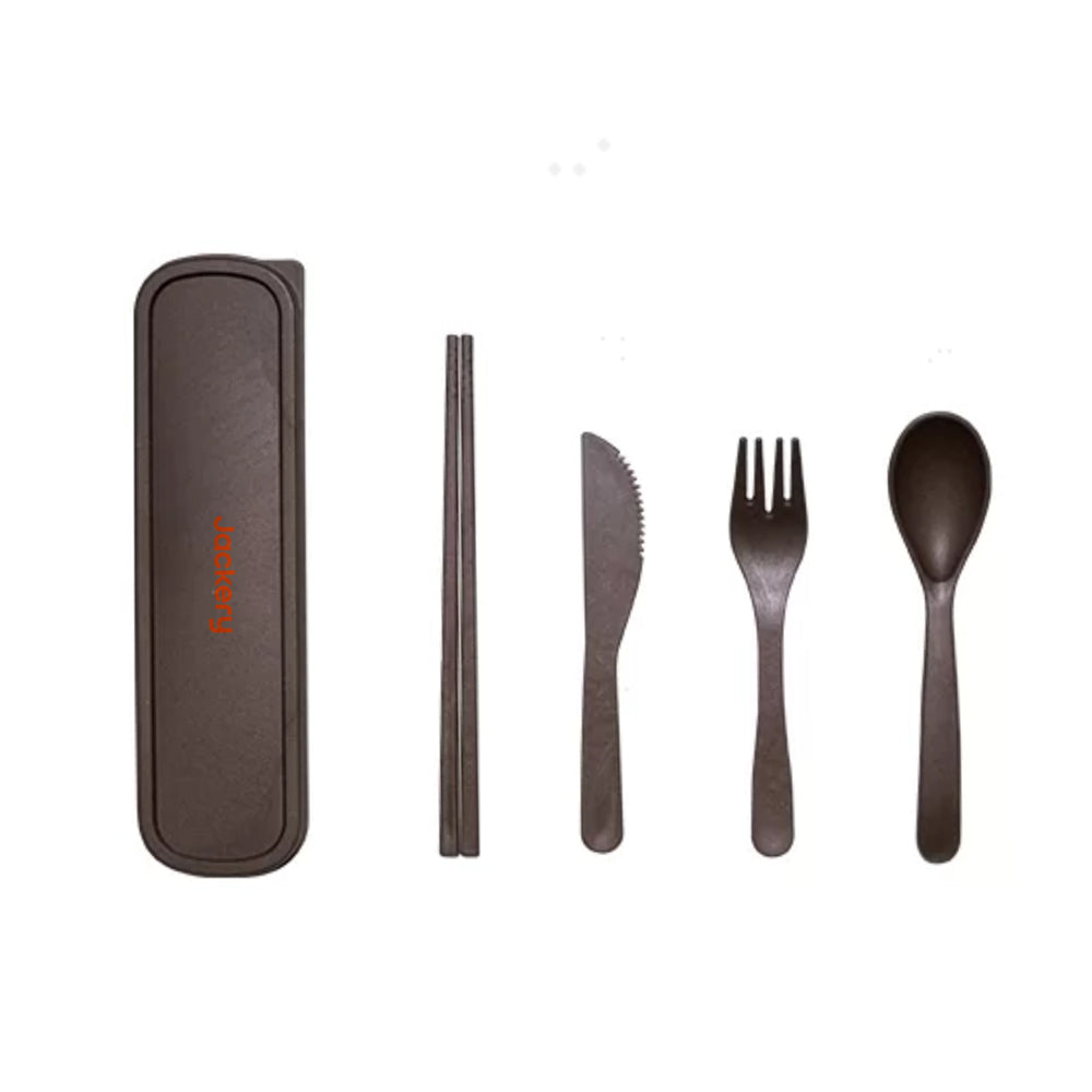 Jackeryコーヒー粉PLAカトラリーセット