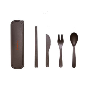 Jackeryコーヒー粉PLAカトラリーセット