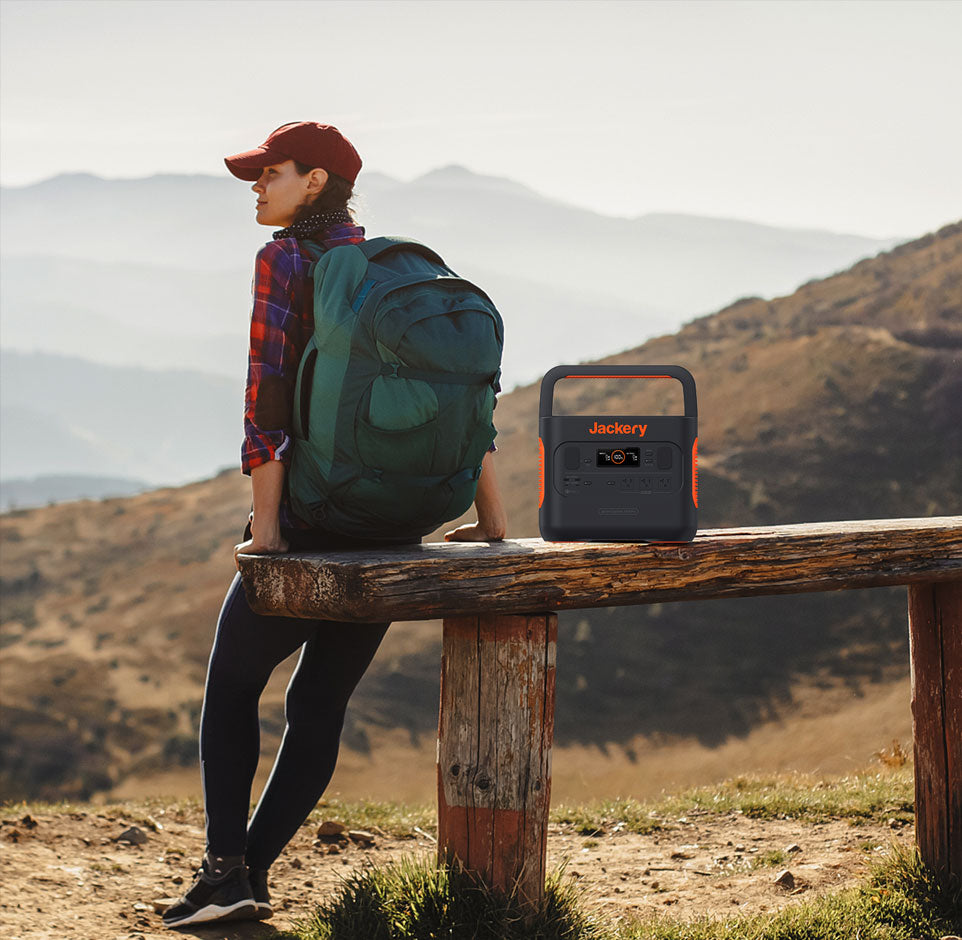 テント泊登山で活躍するポータブル電源