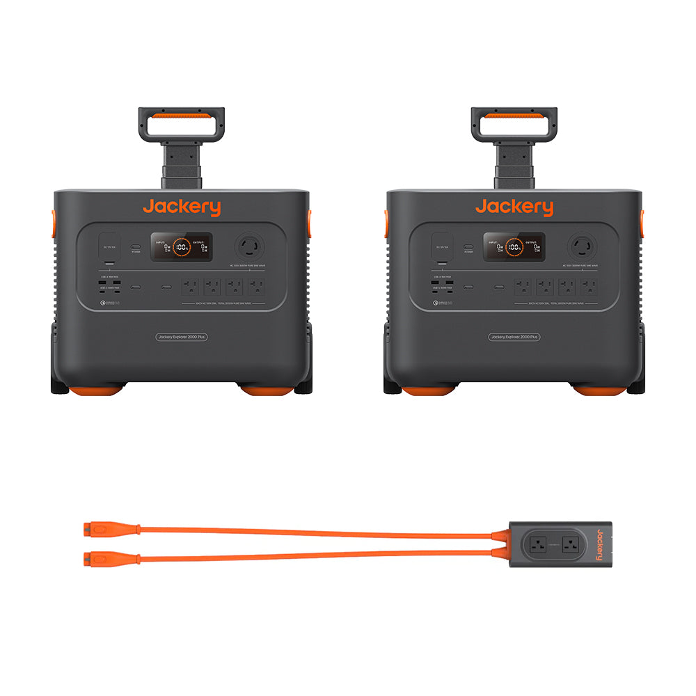 Jackery ポータブル電源 2000 Plus 2台セット