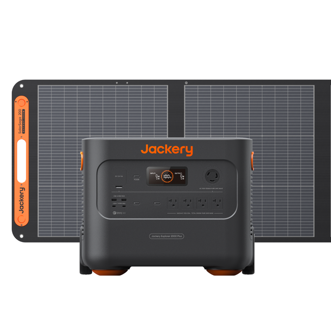Jackery Solar Generator 2000 Plus ポータブル電源 セット|Jackery Jackery Solar Generator 2000 Plus ポータブル電源 セット|Jackery