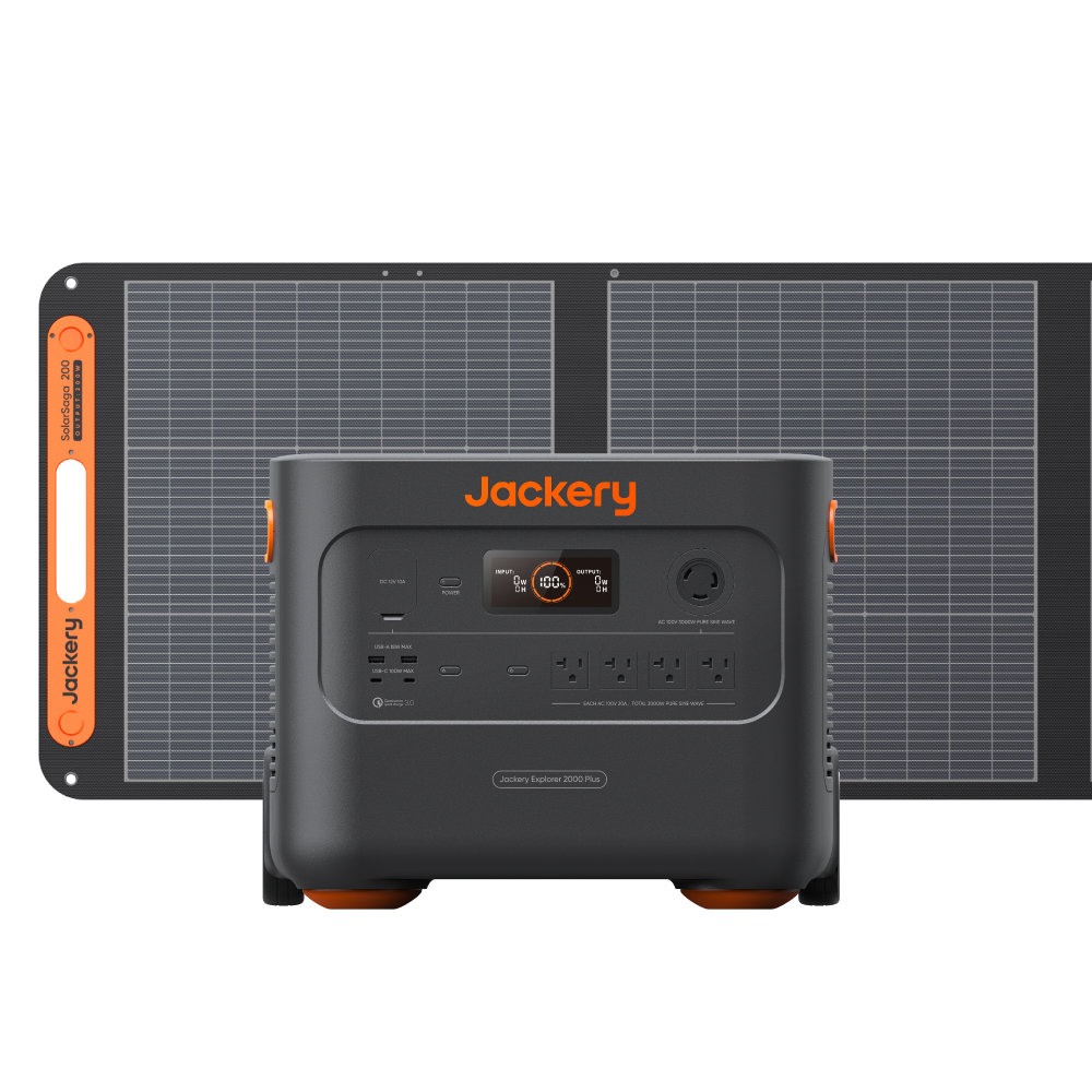 Jackery Solar Generator 2000 Plus ポータブル電源 セット