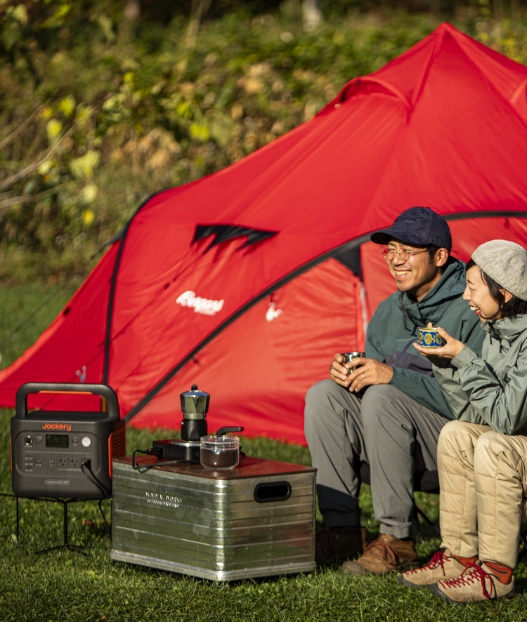 キャンプに革命を。ポータブル電源で広がる自由