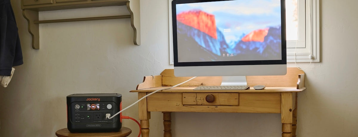 UPS機能Jackeryポータブル電源600Plus