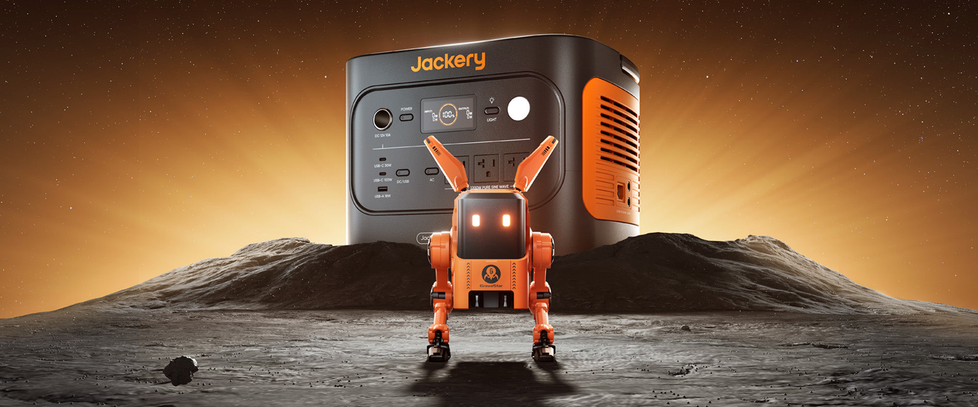 Jackery×Gravastarのコラボ充電器が登場