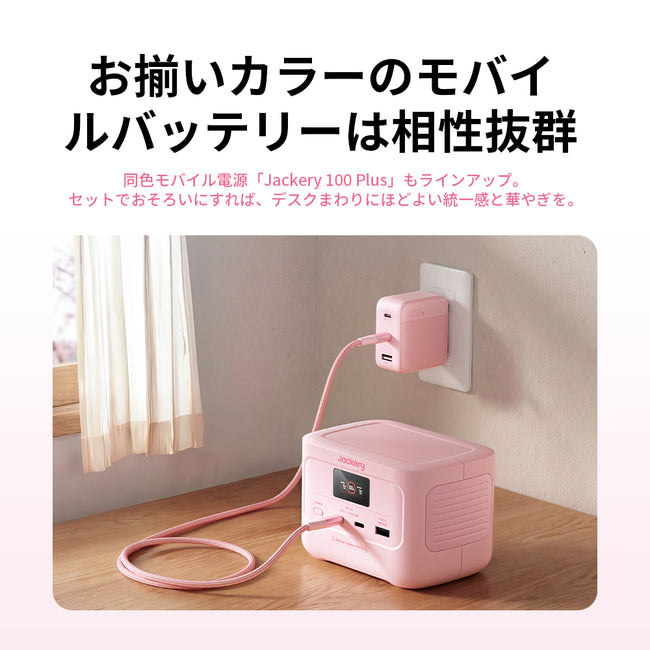 Jackery 102W GaN 3ポート充電アダプター