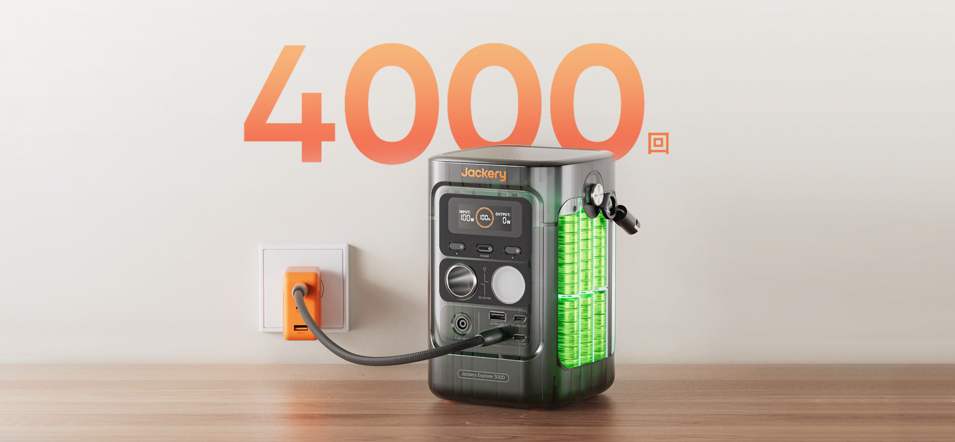 Jackery Solar Generator 300D ポータブル電源セット| 288Wh 小型