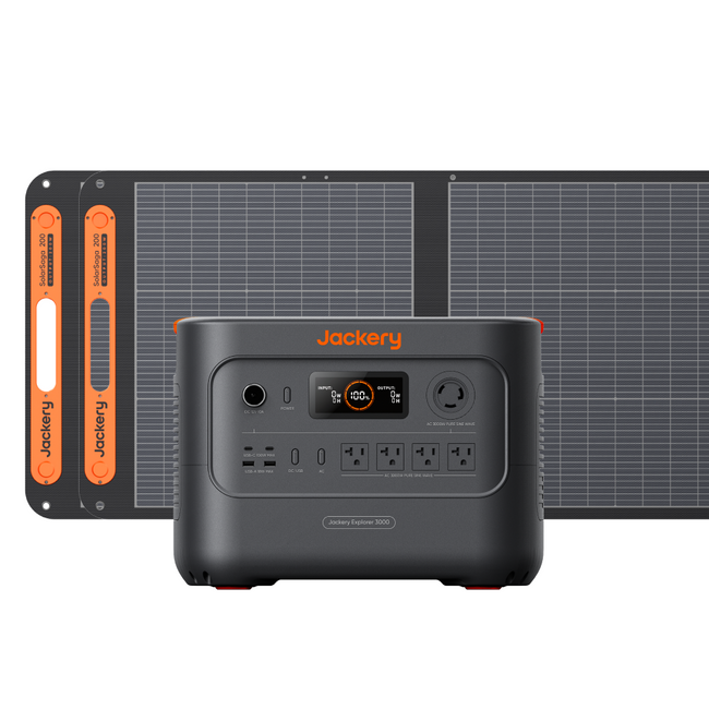 Jackery ポータブル電源 3000 New セット | 3072Wh大容量・3000W高出力