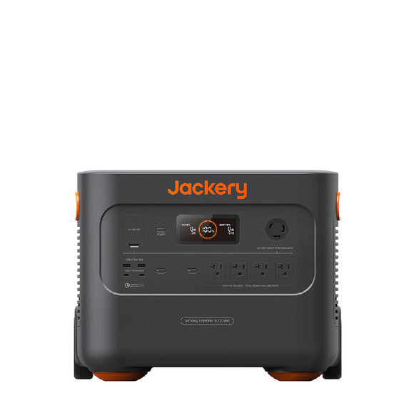 Jackery ポータブル電源 3000 Pro 製品外観 ブラック＆オレンジ