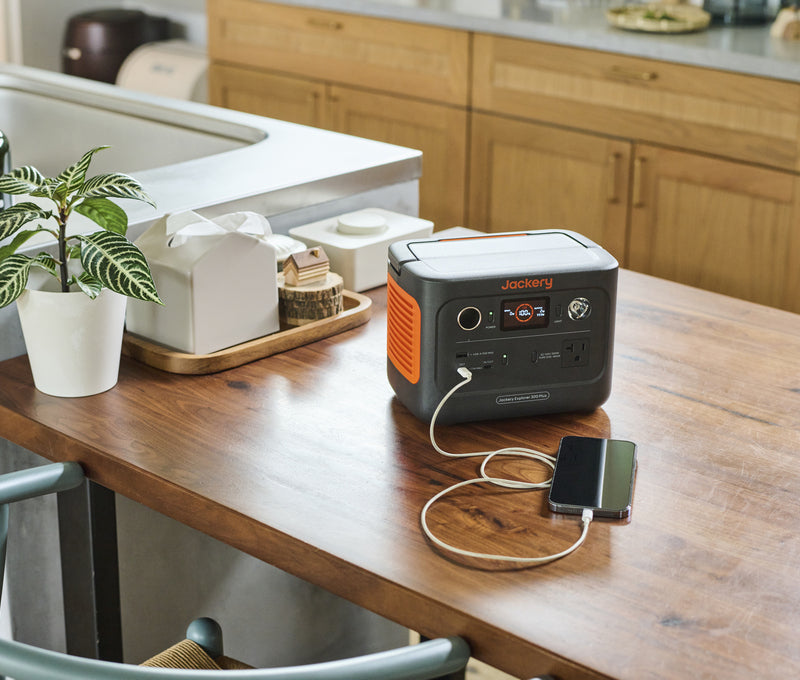 jackeryポータブル電源300Plusの家電使用時間目安
