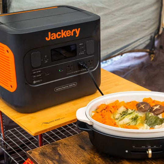 カンタン・人気のキャンプ飯おすすめ6選！安全なジタンプ飯作りを加速するポータブル電源