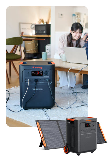 介護施設停電対策におすすめの非常用電源：Jackery 3600Plus