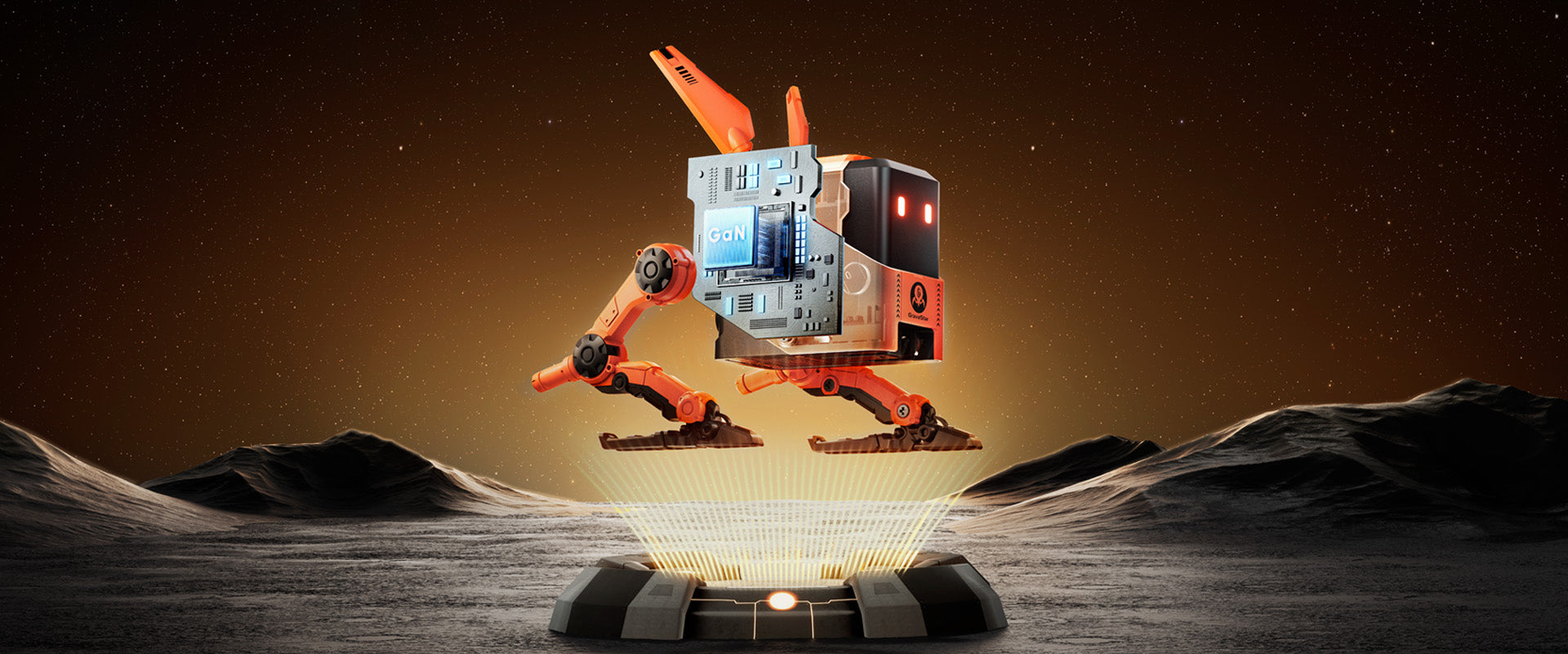 最先端のGaN技術を採用