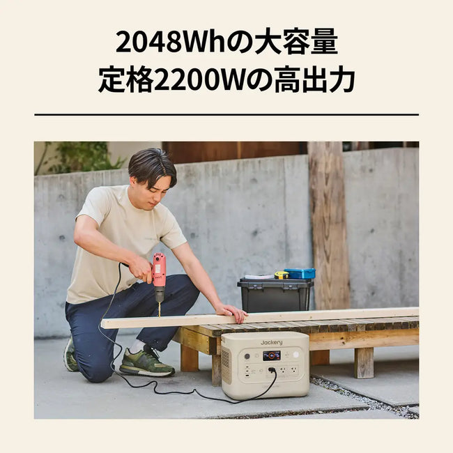 Jackery Solar Generator 2000 New ポータブル電源 セット