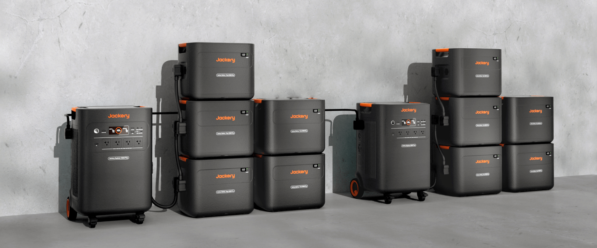Jackery Battery Pack 5000 Plus 拡張バッテリー | 5040Wh・最大 Jackery Battery Pack 5000 Plus 拡張バッテリー | 5040Wh・最大