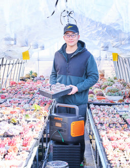 Jackeryユーザーストーリー　多肉植物