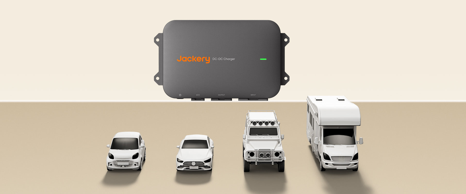 Jackery Drive Charger ドライブチャージャー 600W | 走行中に最大6